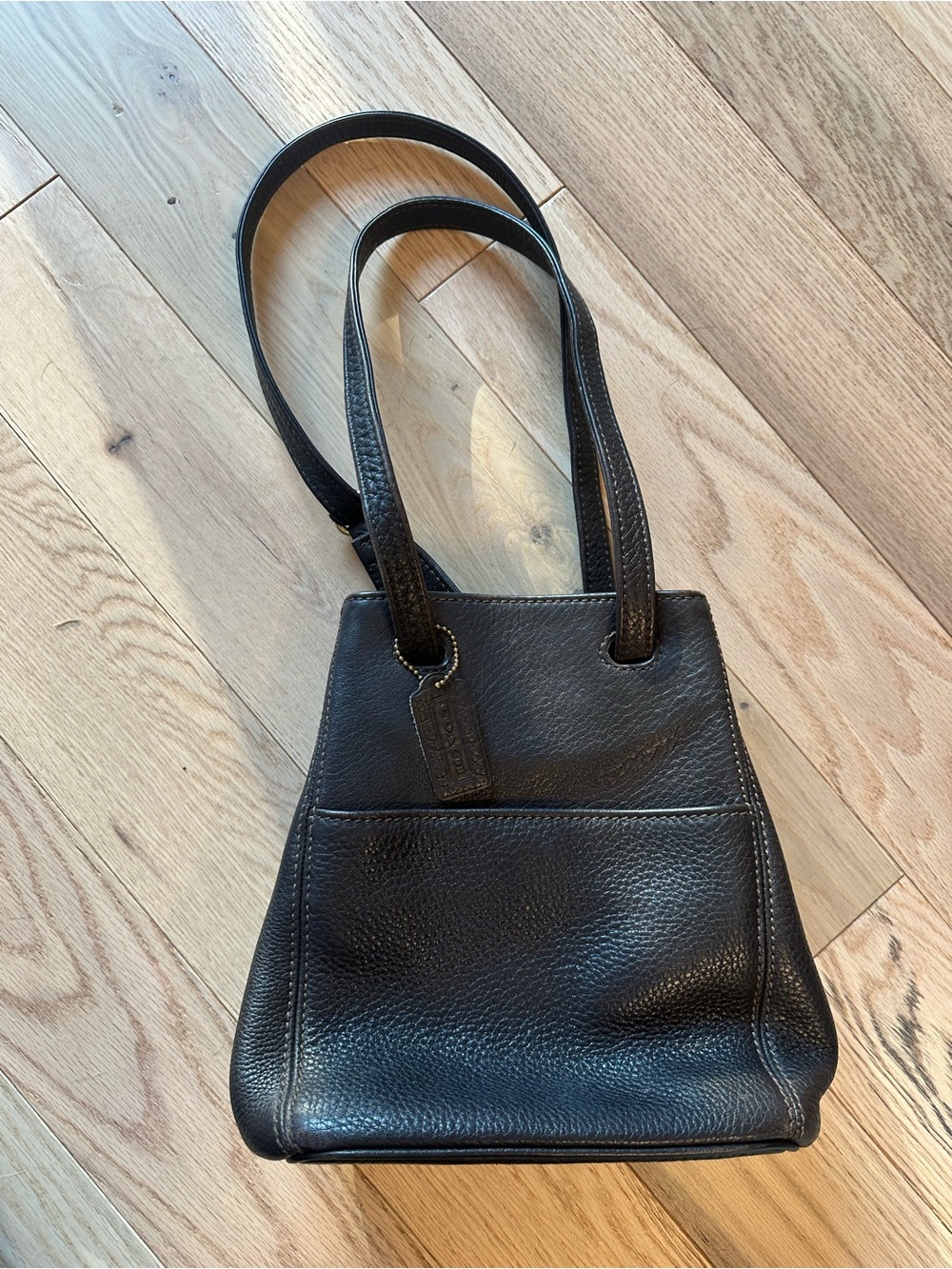 VINTAGE! Coach Sonoma #4923 Pebbled Leather Bucket Crossbody Shoulder Bag